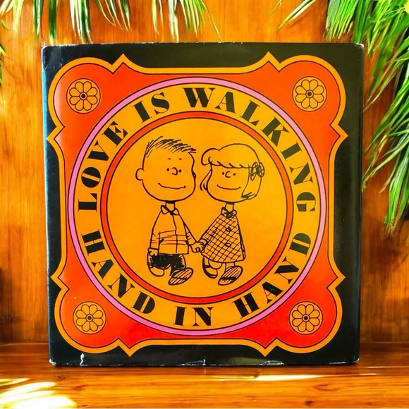 Peanuts Other - VINTAGE 1965 Peanuts “Love is Walking Hand in Hand” Hardcover